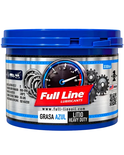 Full Line Grasa Litio No. 2 azul, pote 330 g