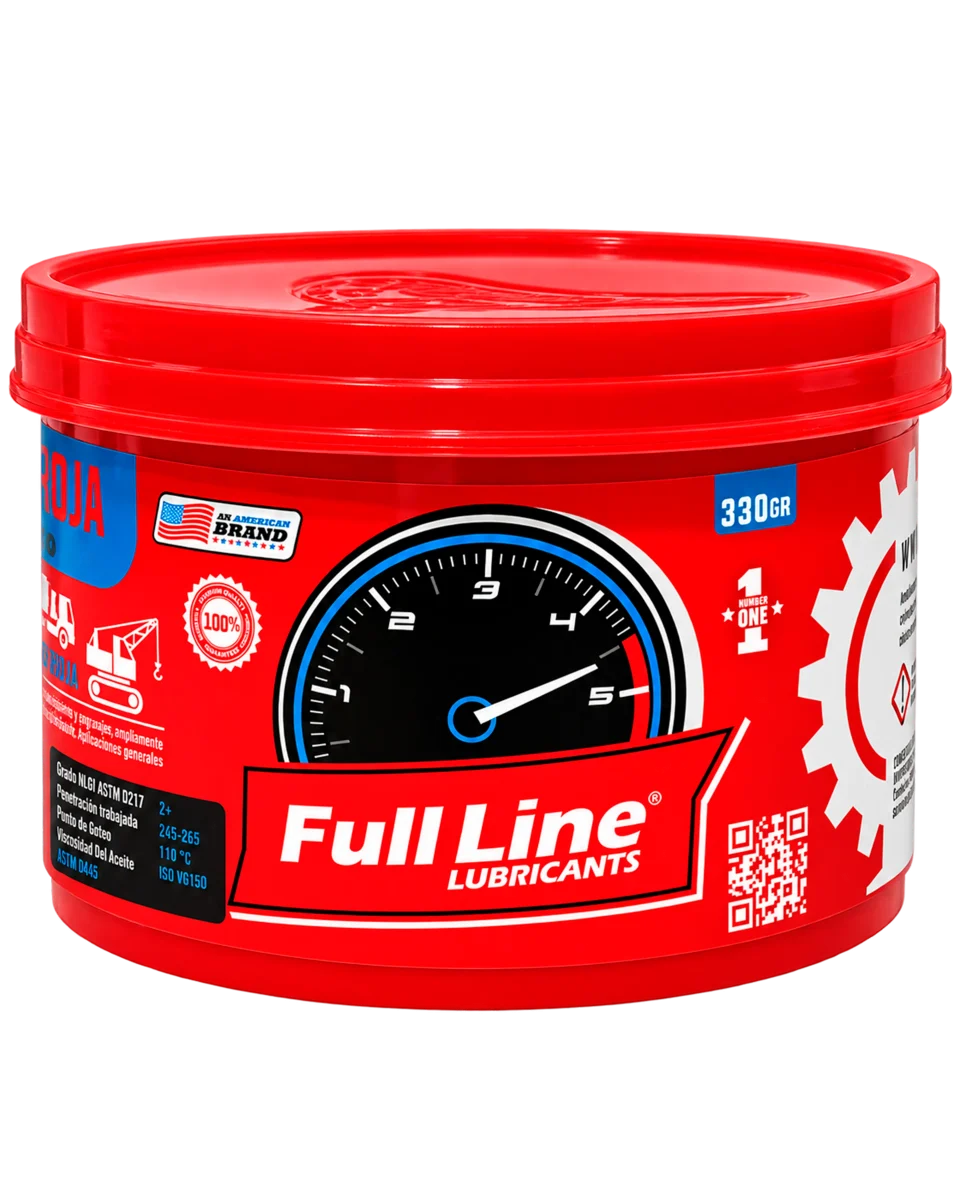 Full Line Grasa Calcio roja, pote 330 g